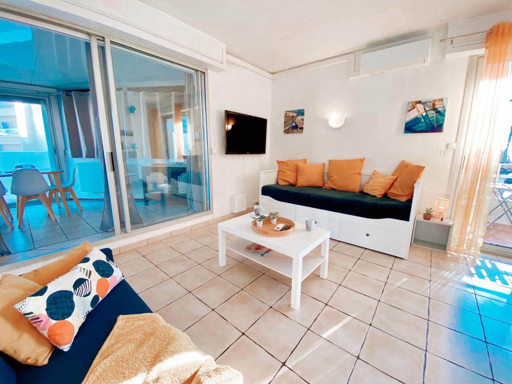 Appartement Terrasse Vue Mer Canet-en-Roussillon Buitenkant foto