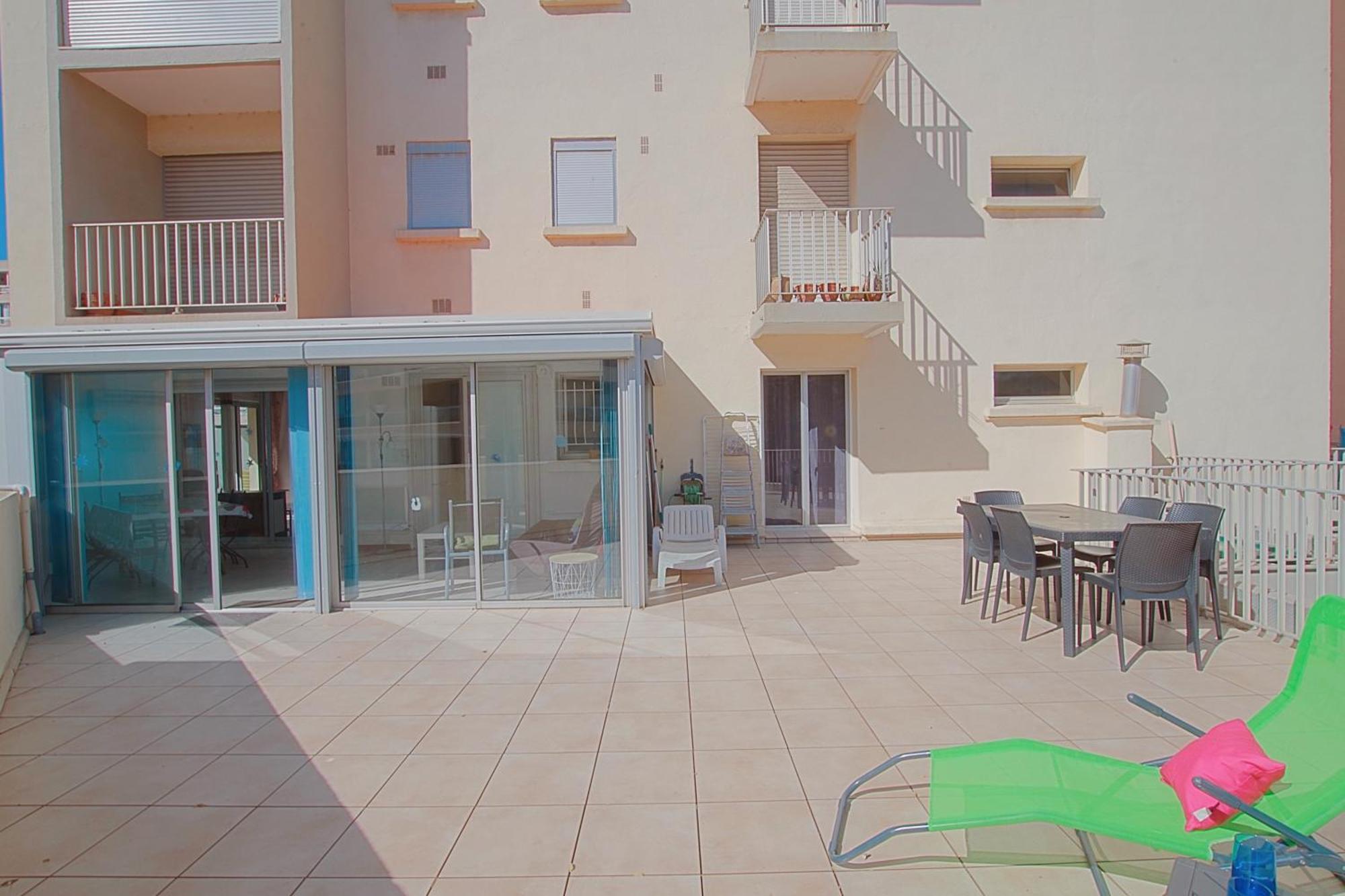 Appartement Terrasse Vue Mer Canet-en-Roussillon Buitenkant foto